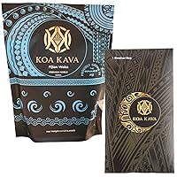 1 Kilogram (2.2 Pounds) Premium Fiji Waka from Koa Kava with a Drawstring Kava Strainer
