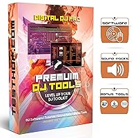 DJ Mixing Software Controller Support with How to DJ Beginner to Pro Course, Music Samples, Online Audio Downloader, Virtual DJ Serato Alternative (Windows and Mac)