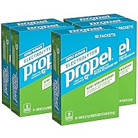 Propel Powder Packets Kiwi Strawberry With Electrolytes, 10 Count (Pack of 5)