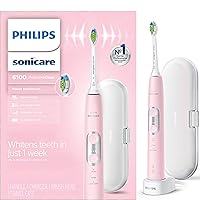 ProtectiveClean 6100 Rechargeable Electric Power Toothbrush, Pink, HX6876/21