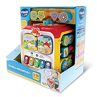 Vtech Trefl Activity Cube, Electronic Educational Toy, 6 Color Walls, Shape Recognition, Learning First Words, Gift for Child, Toy for Child from 9 Months