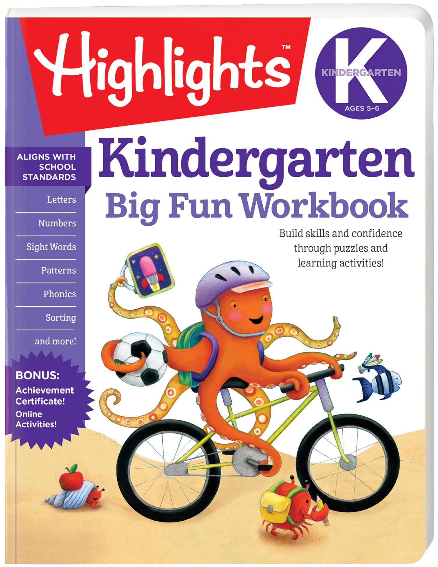 Kindergarten Big Fun Workbook (Highlights Big Fun Activity Workbooks)