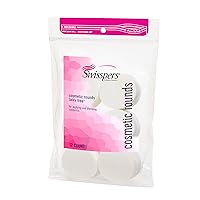 Swisspers Cosmetic Rounds, 12 Count, 1.0-Ounce (Pack of 48)