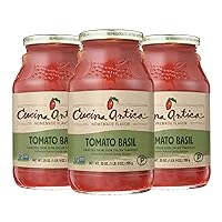 Pasta Sauce, Tomato Basil, 25 Ounce (Pack Of 3)