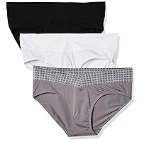 Warner's Women's Blissful Benefits No Muffin Top 3 Pack Hipster Panties