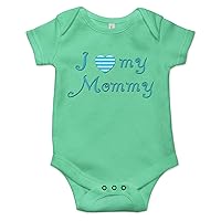 I Love my Mommy Pregnancy Reveal Baby Bodysuit Cute Onesie Gift Idea