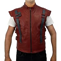 F&H Kid's Superhero Chris Pratt Genuine Leather Vest