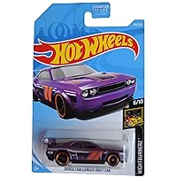 Hot Wheels Nightburnerz 6/10 Dodge Challenger Drift Car 179/250, Purple