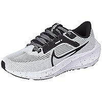 Nike Pegasus 40 Women's Road Running Shoes (DV3854-004, Black/White) Size 9.5