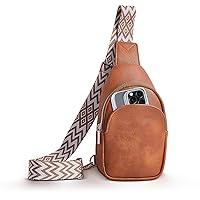 Cross Body Bag, Crossbody Purse, Sling Bag Trendy Leather Waist Pack with Adjustable Strap for Women | Compact & Versatile Fanny Packs Chest Bag for Shopping, Travel, and Daily Use