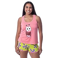 Nickelodeon SpongeBob SquarePants Womens' Patrick Tank Pajama Short Set