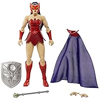 Masters of the Universe Masterverse Catra Action Figure with Accessories, 7-inch Motu Collectible Gift​, Multicolor