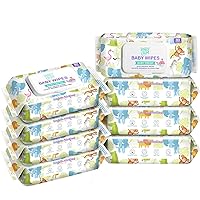 Baby Wipe - HAPPY BUM Baby Wet Wipes, Baby Wipes Unscented, 8 Packs, 640 Count