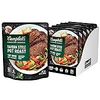 Campbell’s Cooking Sauces, Tavern Style Pot Roast, 13 Oz Pouch (Case of 6)