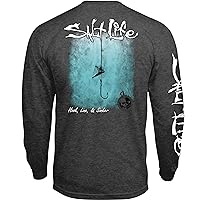 Men's Hook Line and Sinker Fade Long Sleeve Classic Fit Shirt