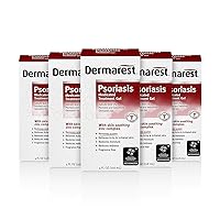 Dermarest Psoriasis Medicated Skin Treatment Gel - 4 oz, Pack of 5