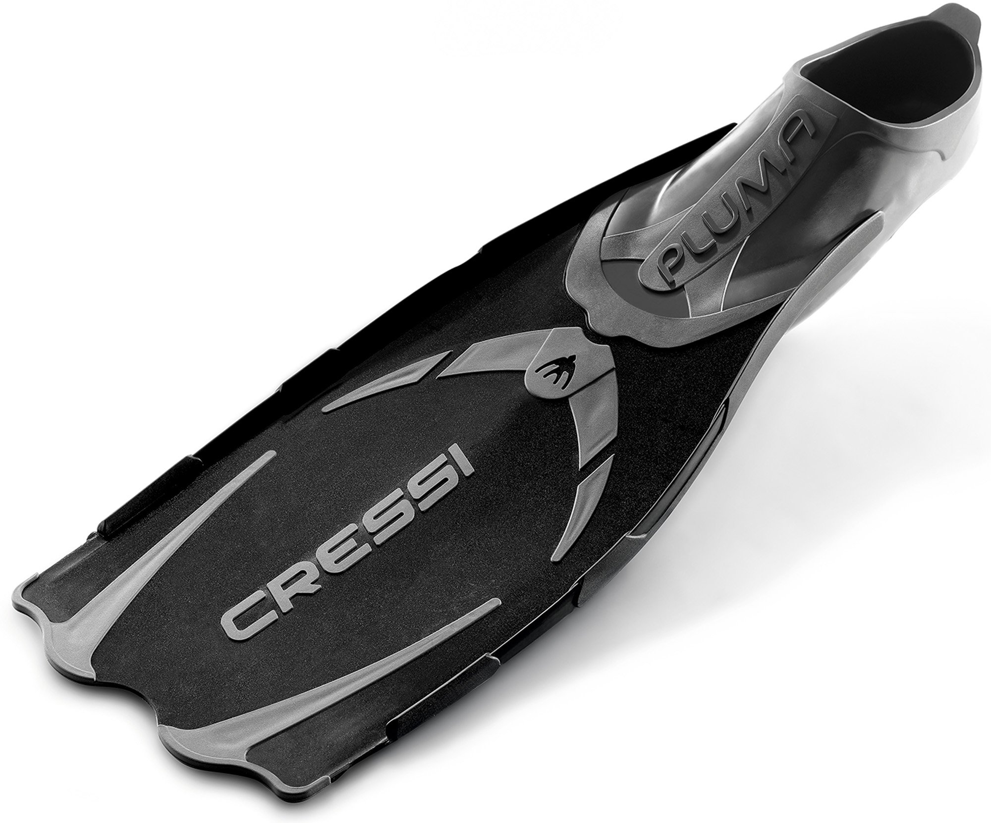 Cressi Adult Snorkeling Full Foot Pocket Fins Made with Advanced Technology - Pluma: Made in Italy