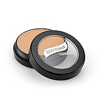 Graftobian HD Glamour Crème Foundation 1/2oz, Weightless Full Coverage Makeup, 65 Inclusive Shades, For All Skin Types, Natural or Full-Glam Looks, For Professionals and Beginners, Buttermilk