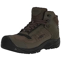 KEEN Utility Men's Reno Mid Height Composite Toe Flexible Waterproof Athletic Work Boots