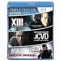 Action Triple Feature, Vol. 1 (XIII: The Conspiracy / JCVD / Brotherhood) [Blu-ray]