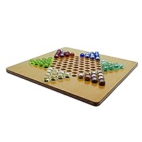 TCG Toys Solid Wood Chinese Checkers, 10