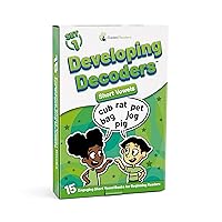 Decodable Readers: 15 Short Vowel Phonics Decodable Books for Beginning Readers Ages 4-7 Developing Decoders (Set 1) Decodable Readers: 15 Short Vowel Phonics Decodable Books for Beginning Readers Ages 4-7 Developing Decoders (Set 1) Paperback Kindle