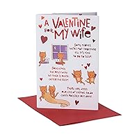 American Greetings Valentines Day Pop Up Card for Wife (Busy Pair)