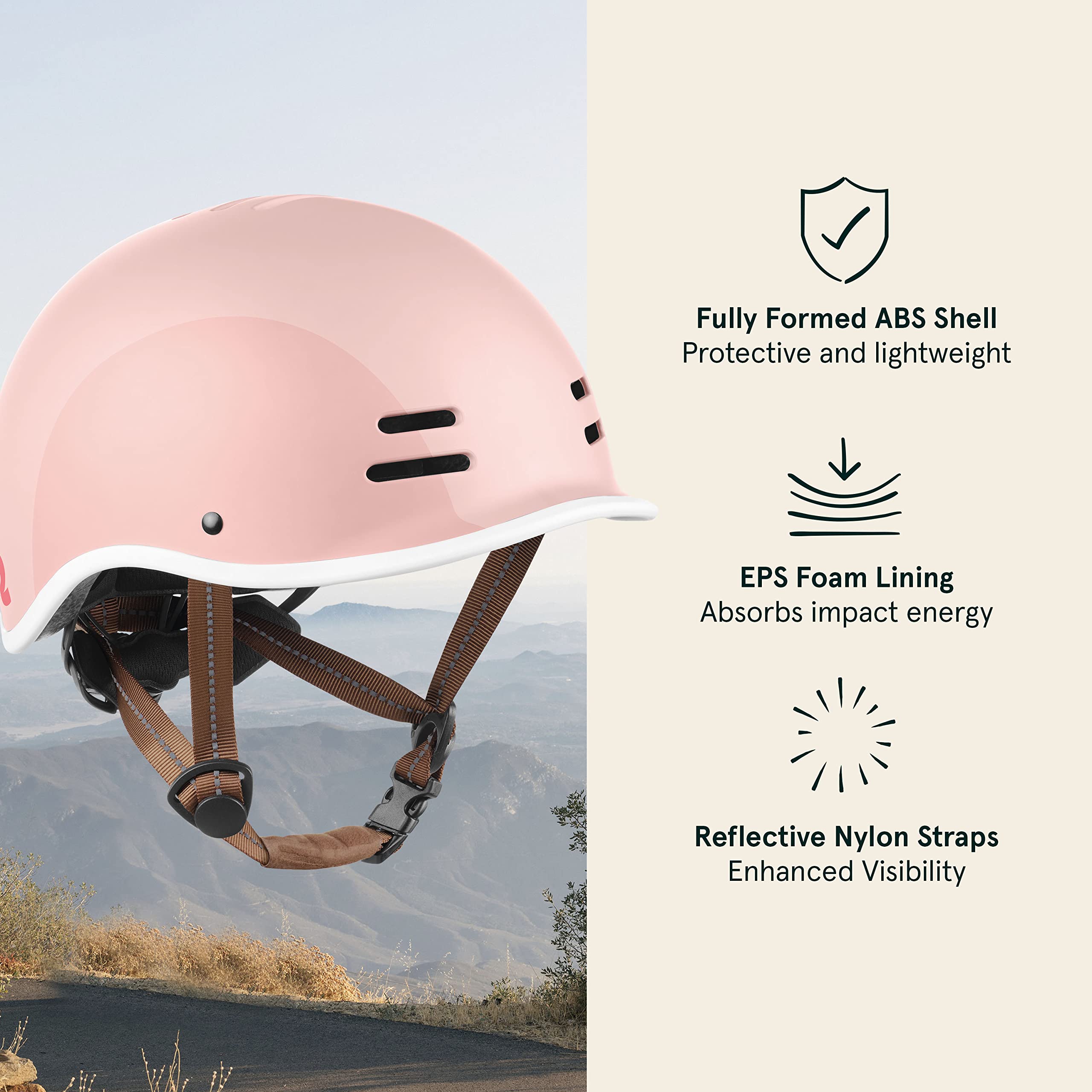 Retrospec Remi Kids' Bike Helmet for Youth Boys & Girls- Bicycle Helmet with Built-In Visor and Adjustable Reflective Straps for Skateboarding, Scooters, Rollerblading