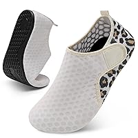 Scurtain Barefoot Water Shoes for Women Men Beach Swim Aqua Socks Summer Quick-Dry Sandals Slippers