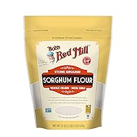 Bob's Red Mill - Gluten Free Sweet White Sorghum Flour, 22 Ounce(Pack of 4)