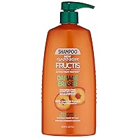Garnier Fructis Damage Eraser Shampoo, Distressed, Damaged Hair, 33.8 fl. oz.