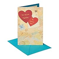 American Greetings Romantic Birthday Card (You and Me)