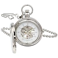 Charles Hubert 3850 Mechanical Picture Frame Pocket Watch