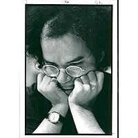 Vintage photo of A chess player at Lloyds Bank Master39;s Chess Tournament