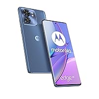 Motorola Edge 40 Dual-SIM 256GB ROM + 8GB RAM (Only GSM | No CDMA) Factory Unlocked 5G Smartphone (Lunar Blue) - International Version