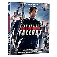 Mission: Impossible – Fallout Blu-ray + DVD + Digital HD Mission: Impossible – Fallout Blu-ray + DVD + Digital HD Blu-ray DVD 4K