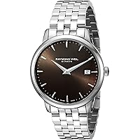 Raymond Weil Men's 5488-ST-70001 Analog Display Quartz Silver Watch