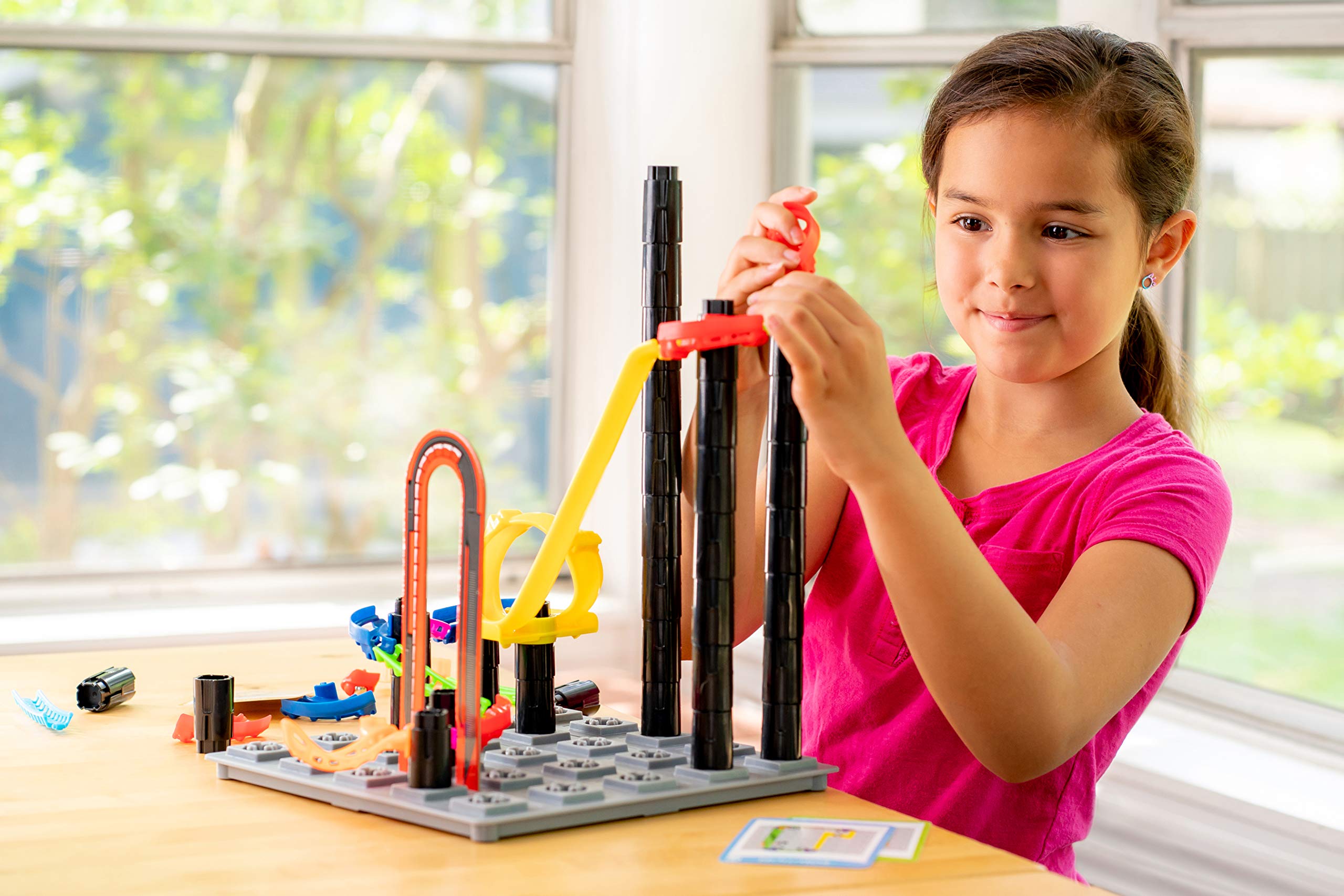 ThinkFun Roller Coaster Challenge STEM Toy and Building Game for Boys and Girls Age 6 and Up – TOTY Game of the Year Finalist