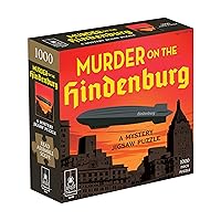 | Classic Mystery Jigsaw Puzzle, Murder on The Hindenburg, 1,000 Piece Jigsaw Puzzle