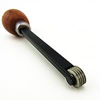 1pc Engrave Etching Copper Printmaking Roulette Wheel Embossing Carve Tool Stripes Head Roulette