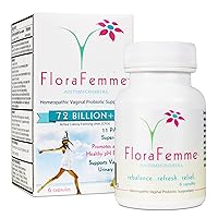 pH Vaginal Probiotics Suppository - Supports pH Balance of Yeast & Bacteria for Feminine Freshness. Supports Restoration of Healthy Vaginal Flora & Eliminates Vaginal Odor