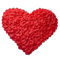 3000 PCS Red Artificial Silk Rose Petals for Valentine's Day, Wedding, Romantic Night, Party Flower Decorations