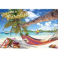 Buffalo Games - Welcome to Paradise - 2000 Piece Jigsaw Puzzle for Adults Challenging Puzzle Perfect for Game Nights - 2000 Piece Finished Size is 38.50 x 26.50