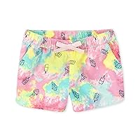 The Children's Place Baby and Toddler Girls Twill Fashion Shorts