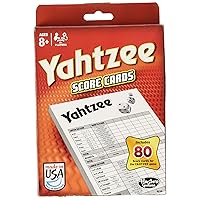 Yahtzee 80 Score Cards