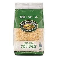 Nature’s Path Organic Gluten Free Fruit Juice Corn Flakes, 1.65 Lbs. Earth Friendly Package, Non-GMO, Fat Free, 26.4 Ounce (Pack of 6)