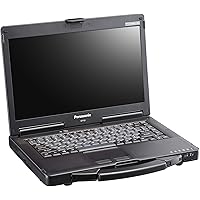 Panasonic Toughbook CF-53, Intel Core i5 3rd Gen, 14-inch HD, 16 GB, 1 TB SSD, DVD, WiFi, Bluetooth, Windows 10 Pro (Renewed)