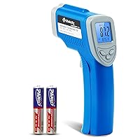 Etekcity Infrared Thermometer Upgrade 774, Heat Temperature Temp Gun for Cooking, Laser IR Surface Tool for Pizza, Griddle, Grill, HVAC, Engine, Accessories, -58°F to 842°F, Blue