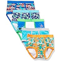 Disney Boys' Pixar's Luca 5-Pack 100% Combed Cotton Brief in Sizes 4, 6 and 8