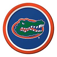 8-Count Sturdy Style Paper Dinner Plates, University of Florida
